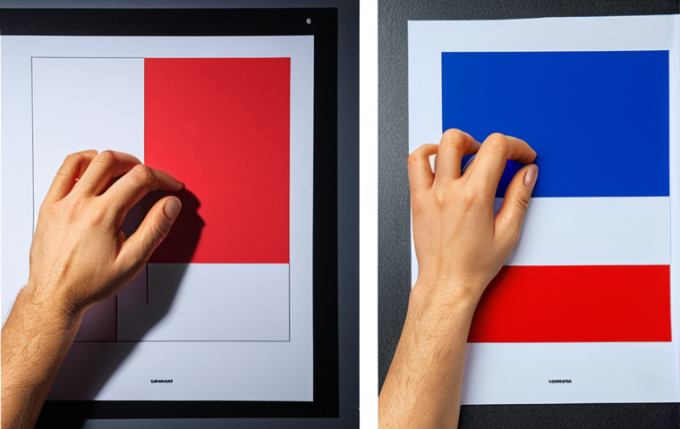**

Prompt: Color correction in a promotional poster. Before: Washed out, unbalanced colors. After: Vibrant, balanced hues, professional look. Hands subtly adjusting sliders in Photoshop. Illustrates the power of color correction for visual impact. Polish flag in background.

**